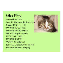 Design your own pet card