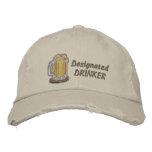 Designated Drinker embroidered hats