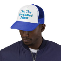 Designated Driver in Blue Hat