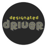 Designated Driver Sticker