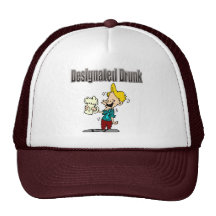 Designated Drunk Beer T-shirts and Gifts Hat