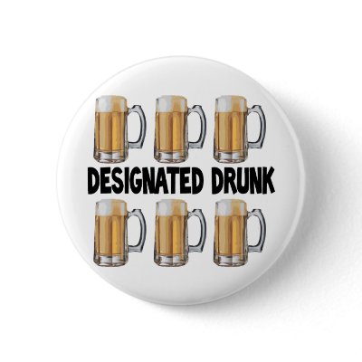 Designated Drunk Pins by jonnydowntown