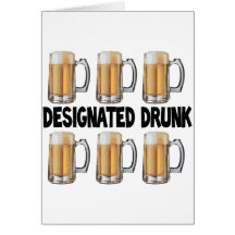 Designated Drunk Cards