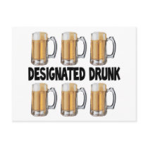 Designated Drunk Postcard