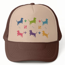 Designer Basset Hound Print