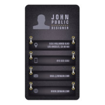 Designer Fabric Style Business Card