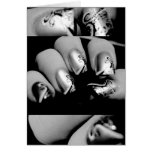 Designer Fingernails Greeting Cards