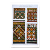 Designs for Majolica and Enamelled Tiles for Maw & posters
