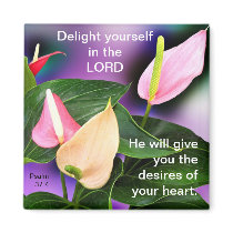 Desires of Your Heart Refrigerator Magnet