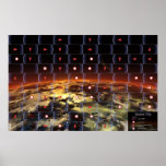 Desk game "Space Trip" Poster