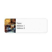 Desk Set Custom Return Address Label