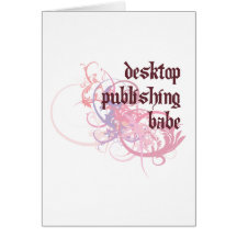 Desktop Publishing Babe Cards