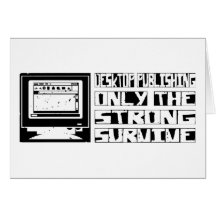 Desktop Publishing Survive Card