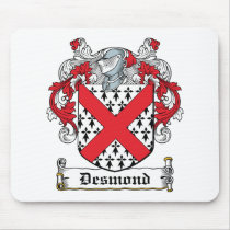 Desmond Family Crest Mouse Pads