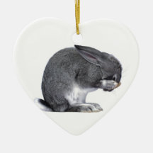 Despairing Rabbit Ornament