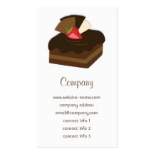 Dessert Business Card