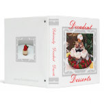 Dessert Recipe Binder