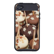 Dessert Tray with Chocolates and Sprinkles iPhone 4 Covers