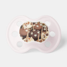 Dessert Tray with Chocolates and Sprinkles Pacifiers