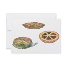Desserts, Pies; Pecan, Pumpkin and Lemon Meringue Announcements