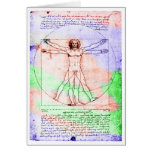 Dessin en pastel d'homme de proportion de Colorize Carte De Vœux