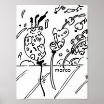 Dessin signé par original maximum de style de Pete Posters