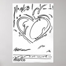 Dessin signé par original maximum de style de Pete Affiches