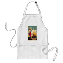 Destination: Hong Kong Retro Graphic Chef Apron