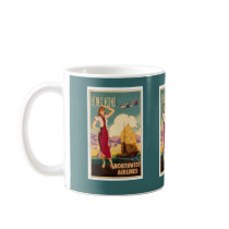 Destination: Hong Kong Retro Graphic Mug