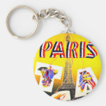 Destination Paris Key Chain