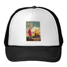 Destination : Rétro casquette graphique de Hong Ko