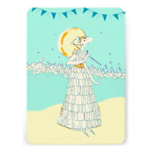 Destination Wedding Bridal Shower Invitations