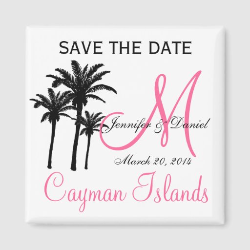 Save The Date Destination Wedding Magnets