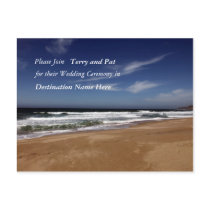 Destination Wedding Postcard
