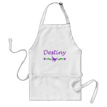 Destiny (Purple Butterfly) Apron