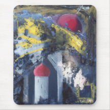 Destruction Original Modern Art Mousepad