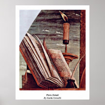 Détail de Pieta par Carlo Crivelli Posters