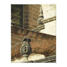 Detail der Kathedrale in Jerez de la Frontera Gespannte Galerie Drucke