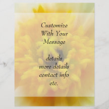 Detail - Iceland Poppy Personalized Flyer