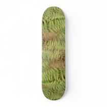Detail of autumn ferns skate board decks
