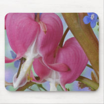 Detail of bleeding hearts and Brunnera Jack Mousepad