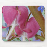 Detail of bleeding hearts and Brunnera Jack mousepads