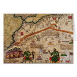 Detail of Copy of a Catalan Map of Europe Cards