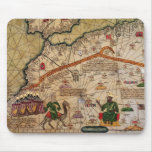 Detail of Copy of a Catalan Map of Europe Mousepads