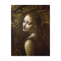 Detail of the Angel, from The Virgin of the postcards