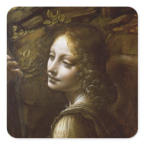 Detail of the Angel, from The Virgin of the stickers