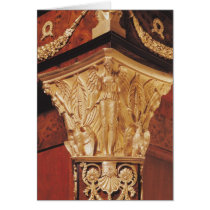 Detail of winged victory cards