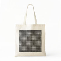 Detailed Carbon Fibre Textured Tote Bag