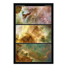Detailed View of the Carina Nebula NGC 3372 Art Photo