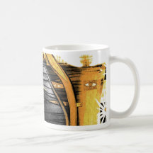 detal, the facenda coffee mug